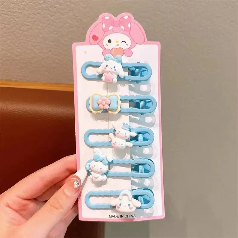 Colorful Stray-hair Duckbill Clip Kuroomi Student Cartoon Hair Girls Qme 17