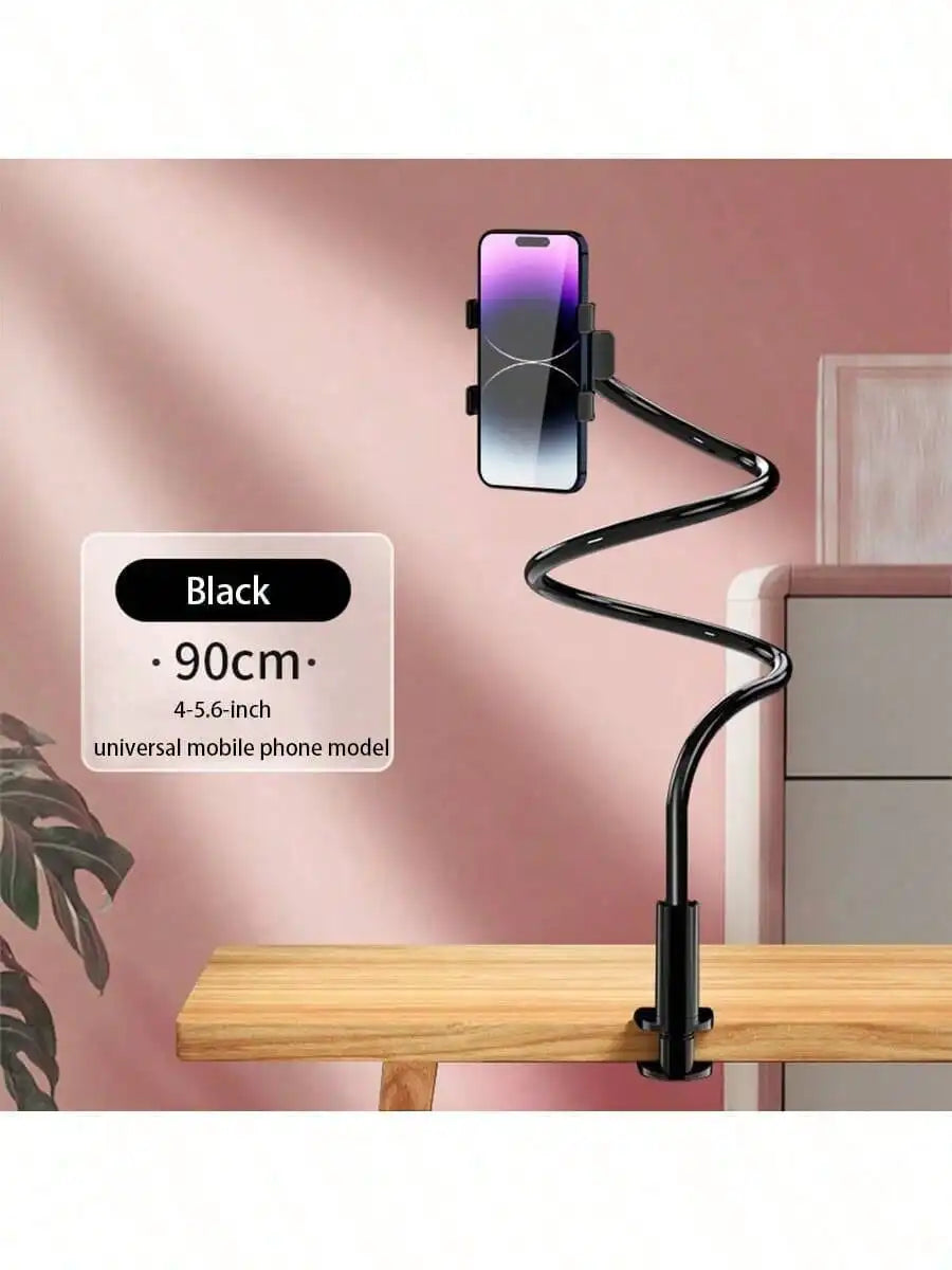 Mobile Phone Clip Stand Bedside 360 Degree Rotating Plastic Suitable Qme