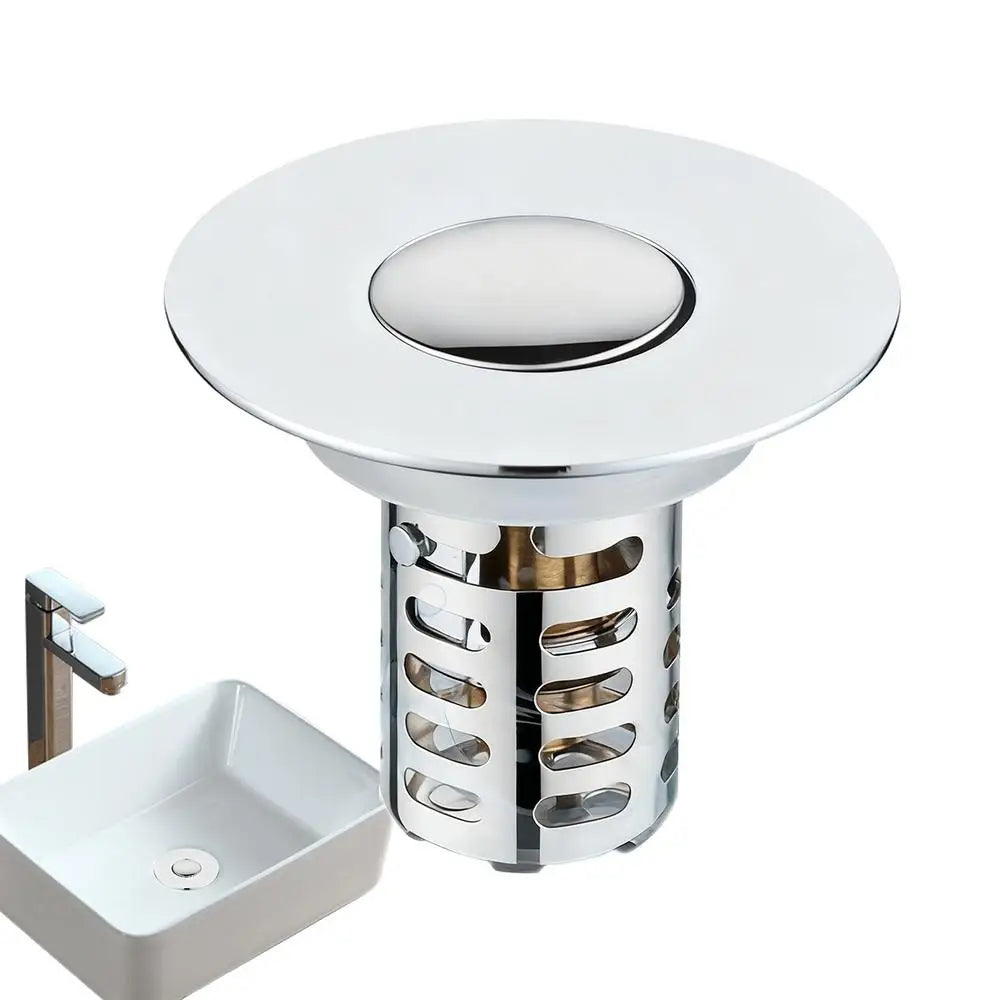 Sink Strainer Anti-clogging Pop Out Filter Bathroom Floor Stopper Qme China Mainland k2 round hole