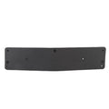 EU Standard Vehicle Front Bumper Number Plate Holder A2118170178 Anti Aging for Mercedes-Benz E-Class W211 2006 to 2009 Qme black