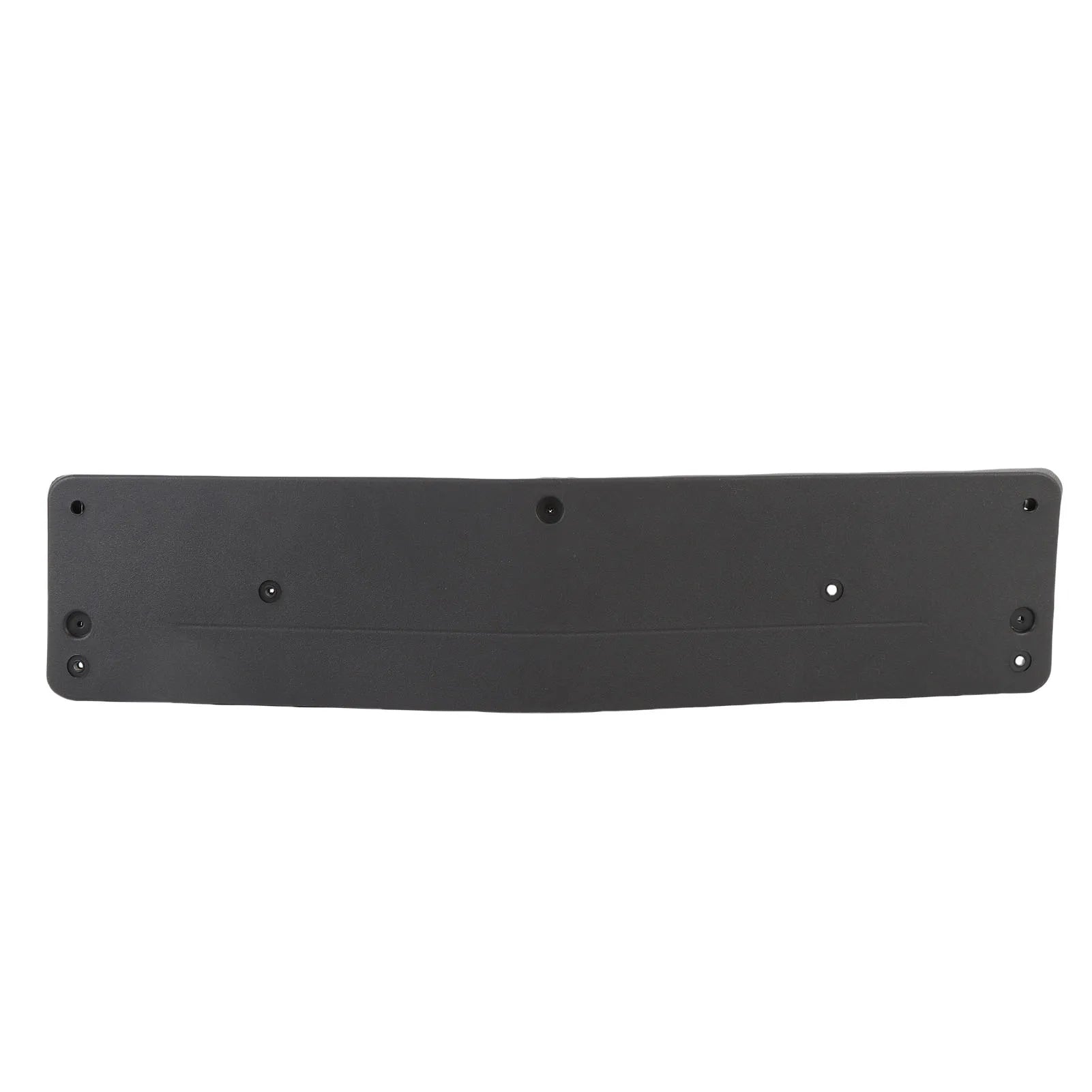 EU Standard Vehicle Front Bumper Number Plate Holder A2118170178 Anti Aging for Mercedes-Benz E-Class W211 2006 to 2009 Qme black
