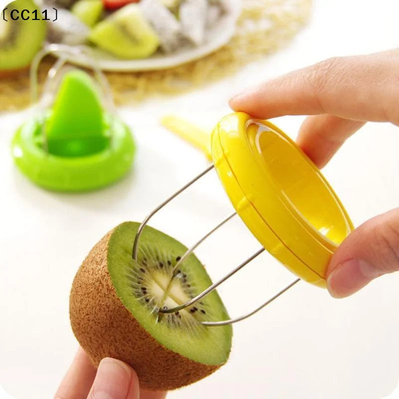 Kiwi Peeler Professional Cutter Tool 1 Stainless Steel Fruit Slicer Qme