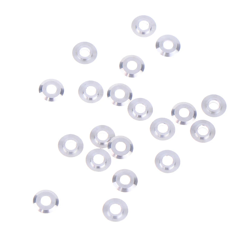Mini Metal Washer Gasket Shim Spacers 520 Ball Bearing Guide Wheel Qme