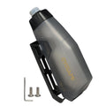 Aerodynamic Bike Water Bottle Set 650ML Lightweight Road Bike Frame Down Tube Riding Water Bottle Squeeze to Drink Design Qme Grey