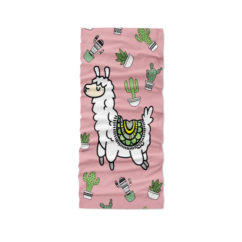 Cute Cartoon Sheep Headdress Romantic 3D Printing Female Summer Qme sytle5 One Size >8Y