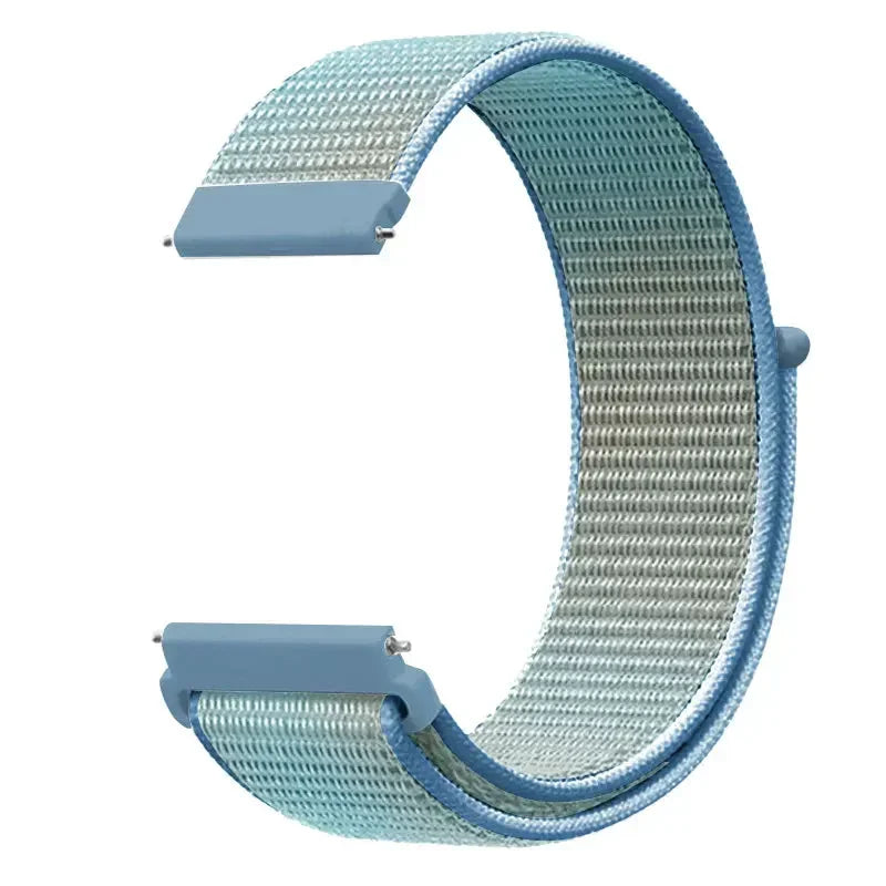 Sport Nylon Loop For COROS PACE 3 2/APEX 2 Pro/APEX Pro Wristband For COROS APEX 2 Pro 46mm 42mm Bracelet 20mm 22mm Watch Strap Qme Cornflower blue 20mm Width