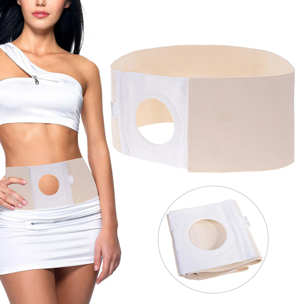 Ostomy Abdominal Brace Belt 3 Sizes Ostomy Belt Unisex Ostomy Hernia Support Belt Abdominal Brace Ostomy Belt Qme