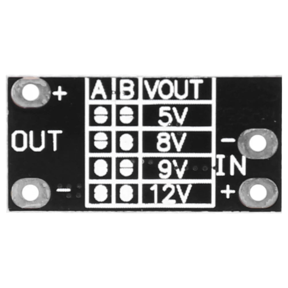 3.7V To 12V Mini DC Boost Converter Board Output 5V/8V/9V/12V DC Step Up Module Voltage Boost Module Step Up Board Qme