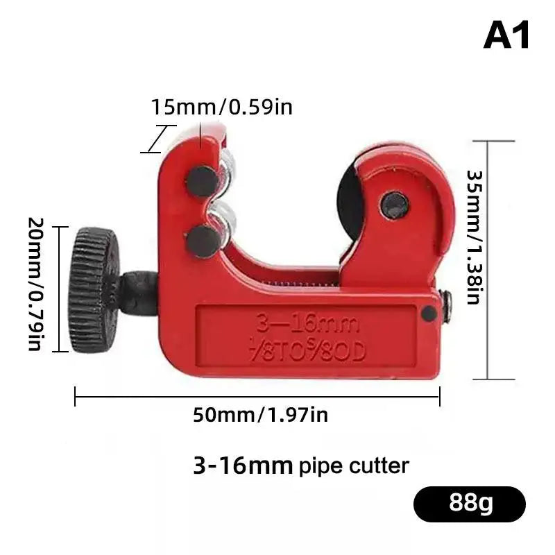 Aluminium Plumbing Refrigeration Cutting Tools 1 8''-1-1 8'' Mini Qme A1