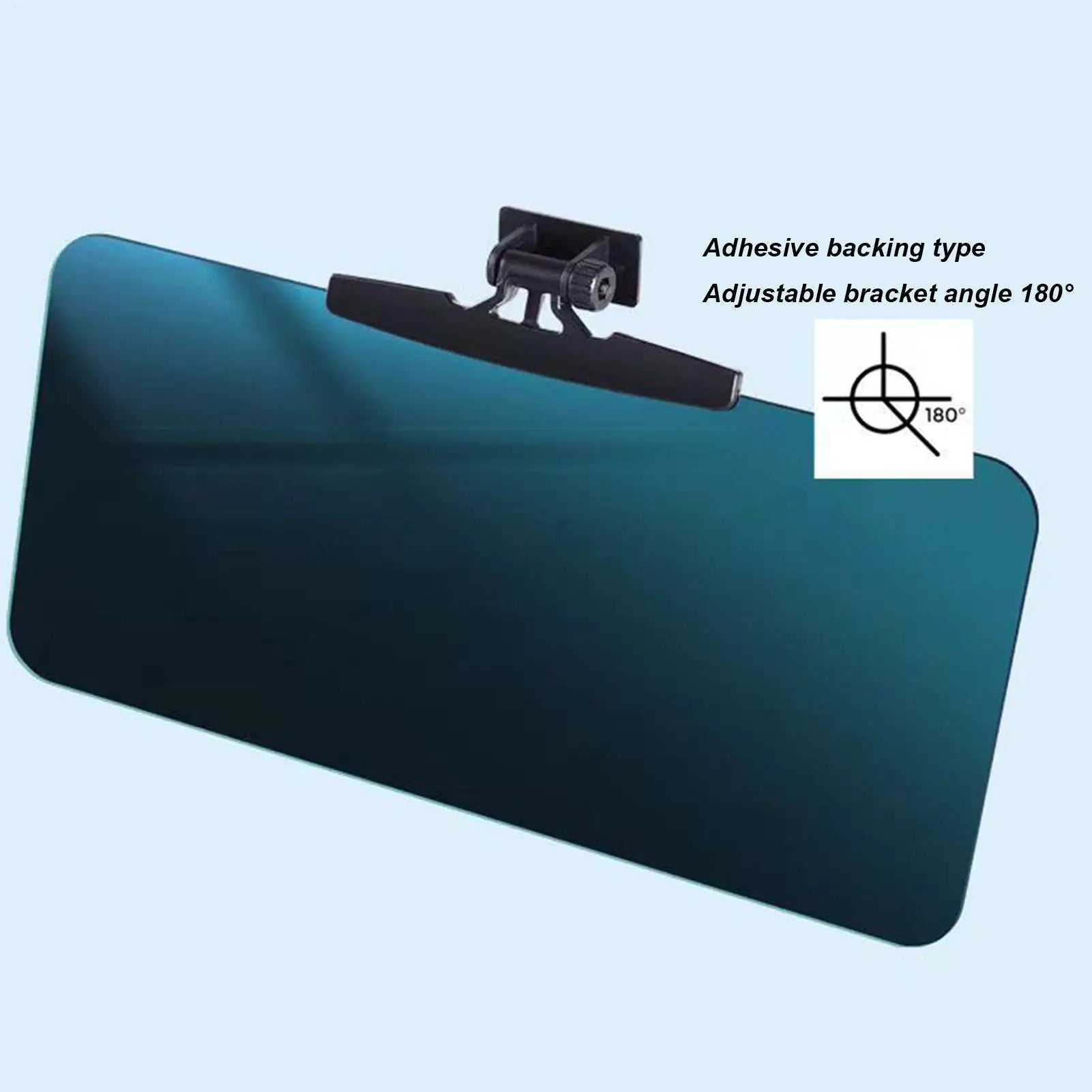 Car Sun Visor Extender Anti-Glare UV-Resistant Polarized Sun Visor Extender for Car 180-Degree Rotation Car Sun Blocker Protects Qme