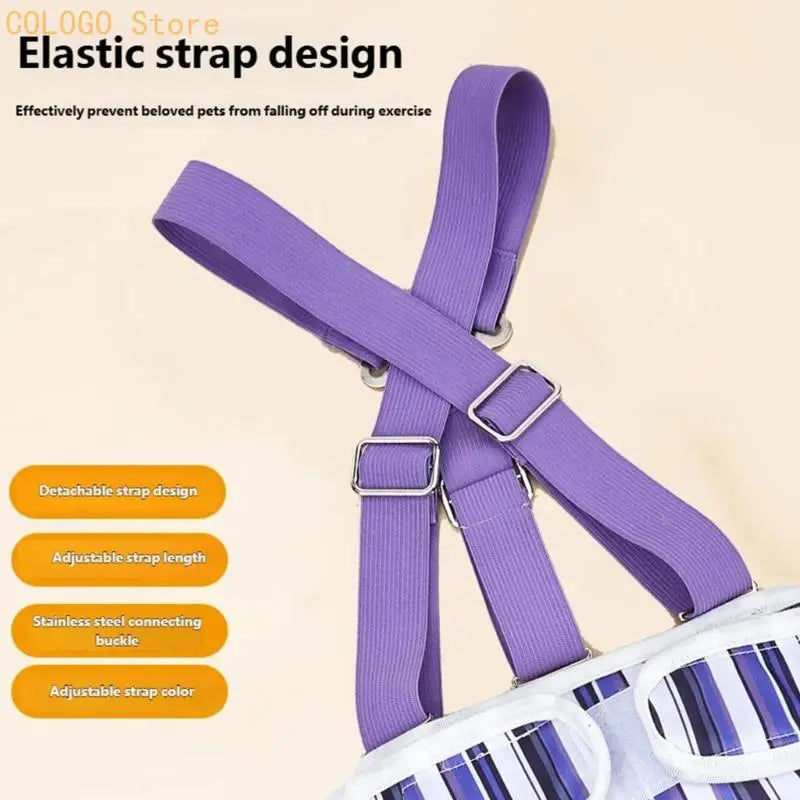 Pet Dog Suspenders Female Diaper Puppies Adjustable Harnesses Belly Qme
