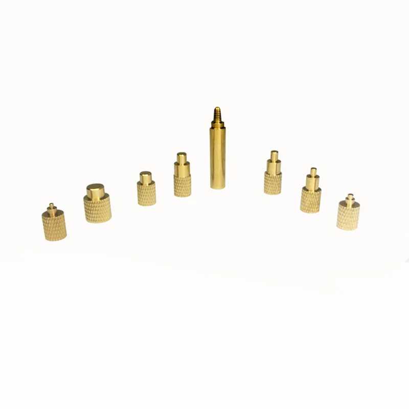 A02F-Multipurpose M2 To M8 Brass Knurled Nut Heat Set Insert Tool For 3D Printing And Soldering Iron For SH72 SH73 Qme As Shown NONE