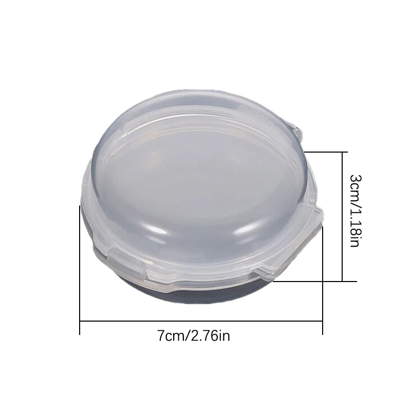 Double-layer Folding Puff Storage Box Moisture-proof Enlarged Qme
