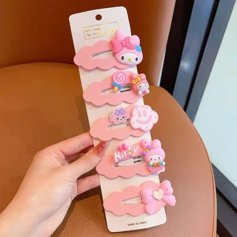 Clow Lee Cartoon Hair Tie Cute Gentle Student-style Clips Accessories Qme