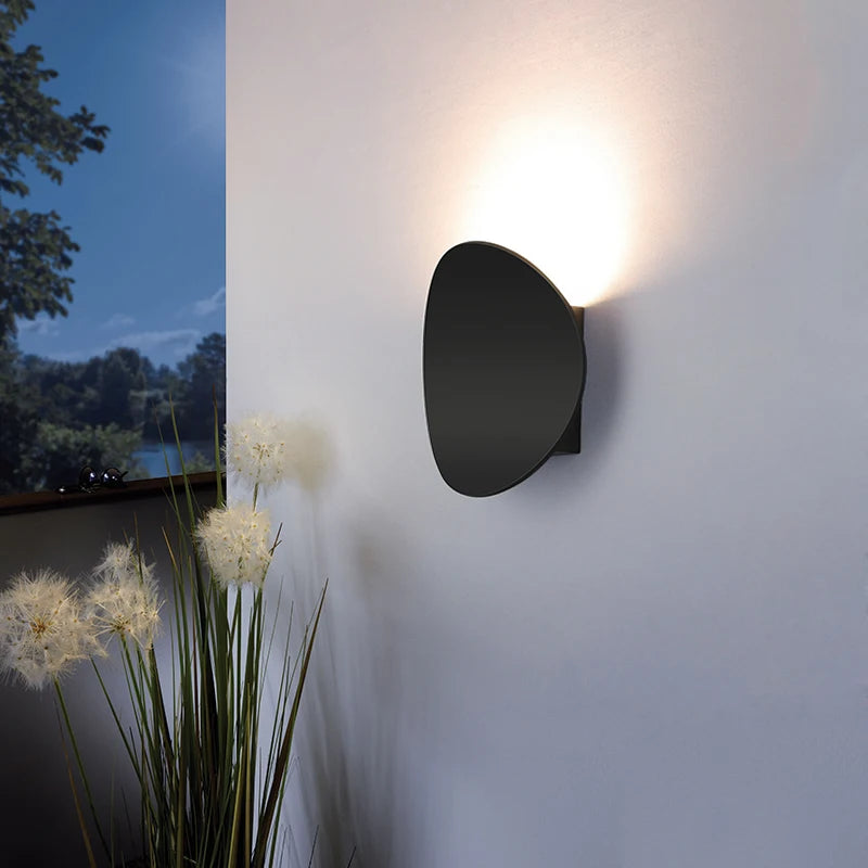 LED Wall Lamp Indoor Outdoor IP65 Waterproof Modern Minimalist Aluminum Light for Home Porch Garden AC85-265V Qme