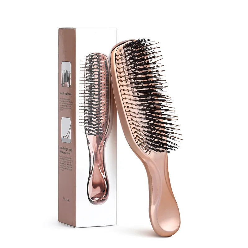 Japanese Premium Head Massager Scalp Brush Hair Shampoo Wet Plastic Qme Rose Gold China Mainland