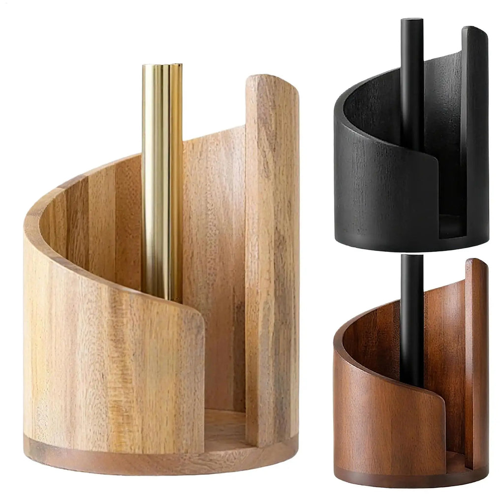 Paper Towel Holder Napkin Dispenser Stand Paper Towel Holder for Kitchen Roll Organize for Bathroom Dining Table Cabinet Qme