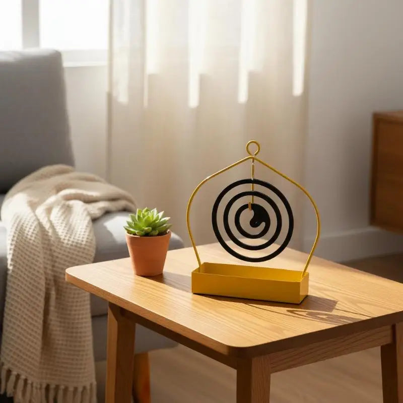 Incense Holders Coil Burner Frame Iron Mosquito Holder Modern Qme