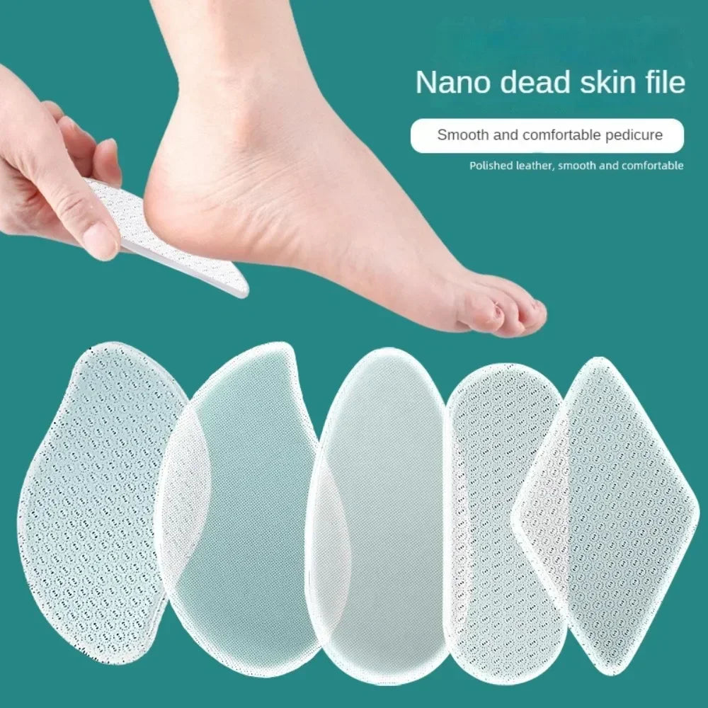 Mulit Shape Nano Glass Double-sided Foot Rasp Heel File Hard Dead Qme