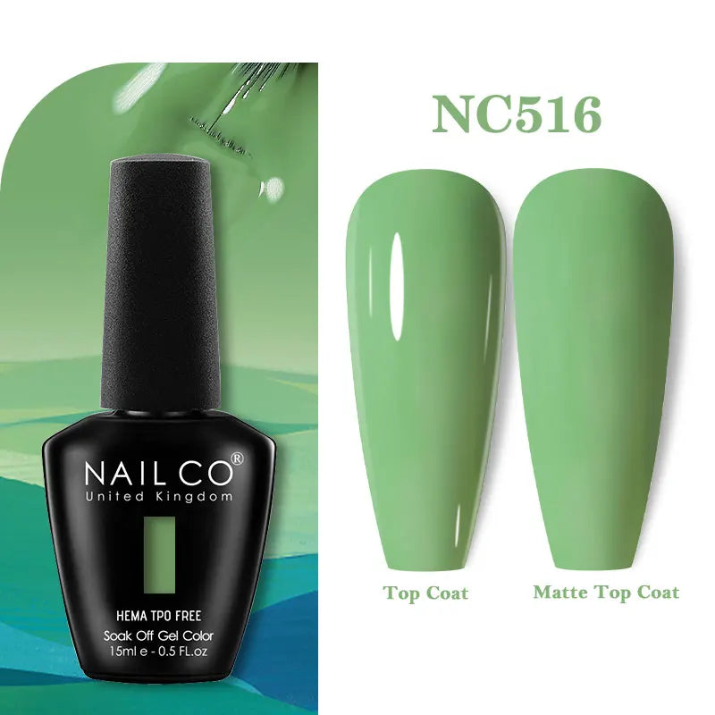 NAILCO Fresh Gel Nail Polish Nails Semi-permanent Varnish Hybrid