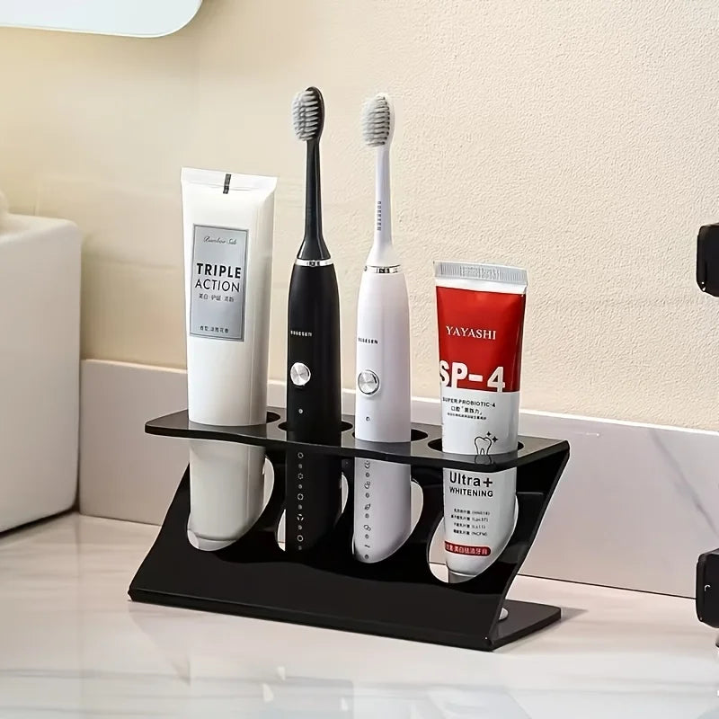 Bathroom Multipurpose Storage Rack for Toothbrush Holder, Multifunctional Drain Rack Organizer, Desktop Organizer for Bathroom Qme