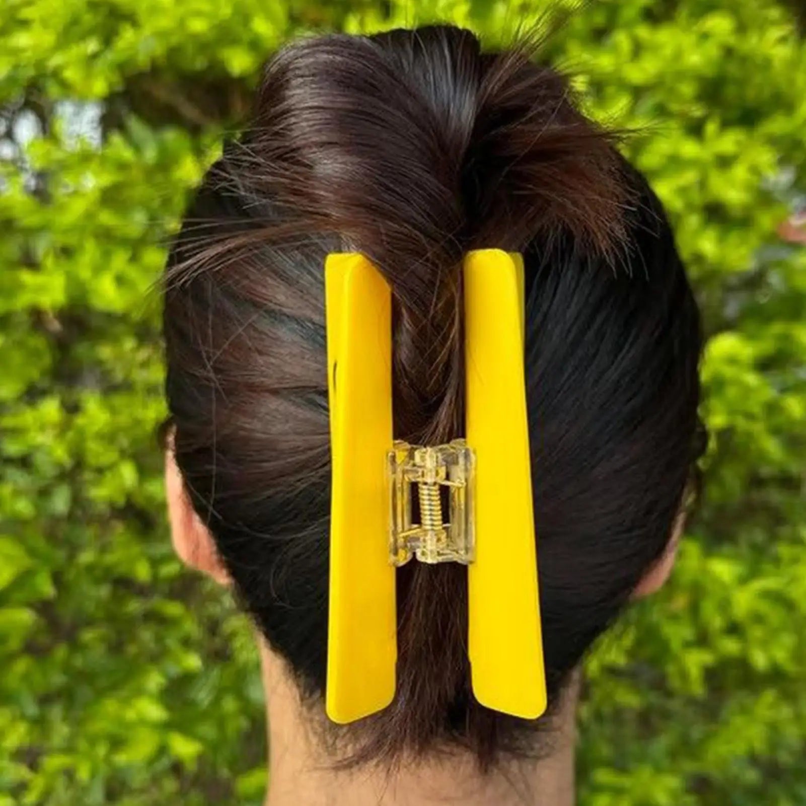Funny Yellow Hairs Clips Thick Caution Overstimulated Desk Sign Qme