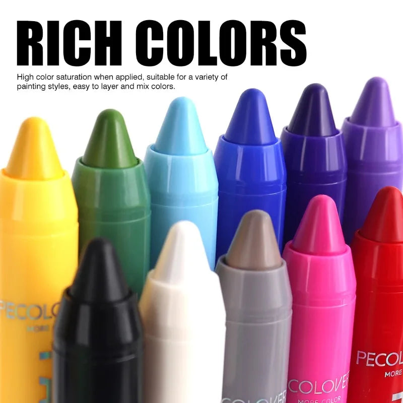 Body Painted Makeup Pen Multi-color Face Paint Rendering Waterproof Qme