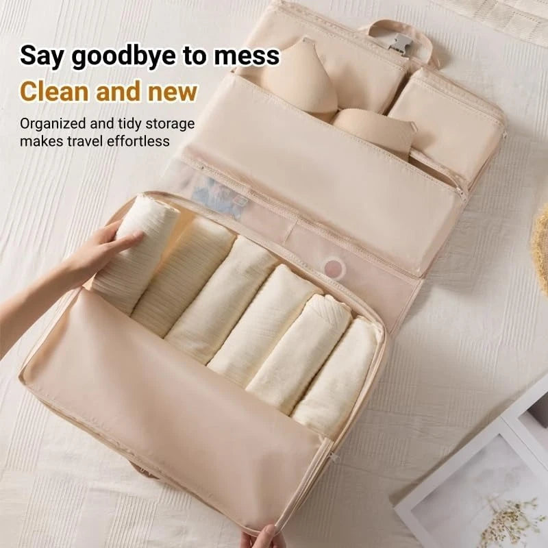 Six-in-one Foldable Travel Storage Bags Clothes Portable Organizer Qme