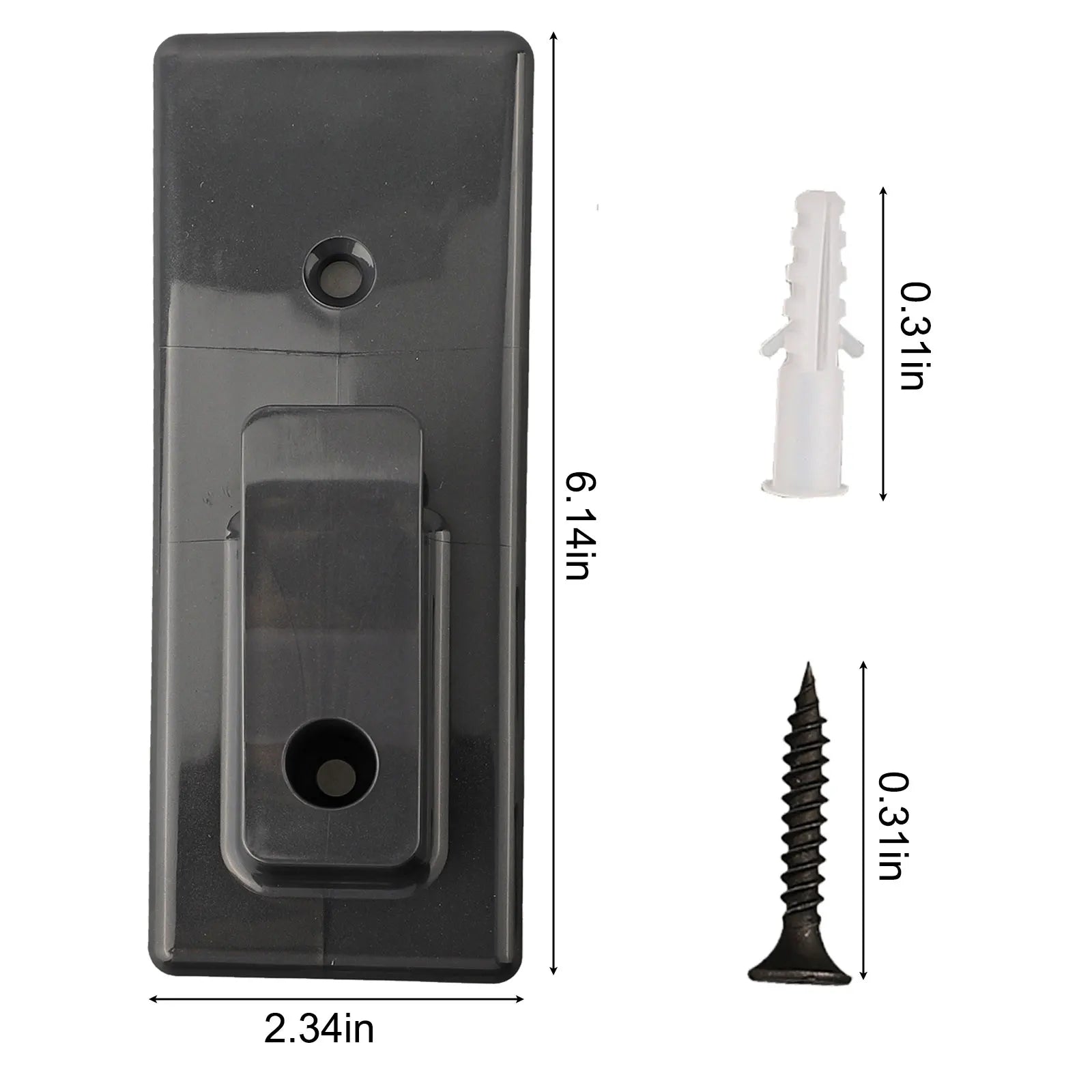 Wall Mount Hanger Hook Kit For Shark For Rocket Vacuum HV300 HV302 HV322 HV380 V450 Vacuum Cleaner Accessorie Qme