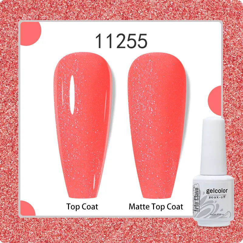 Arte Clavo Soak Off UV Gel Nail Polish Cosmetics Art Manicure Nails