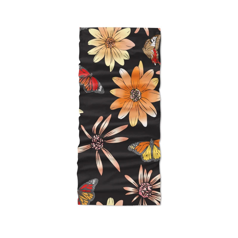 Fashion Daisy Series Headscarf Ladies Outdoor Sweat-wiping Dust-proof Qme style14 One Size >8Y