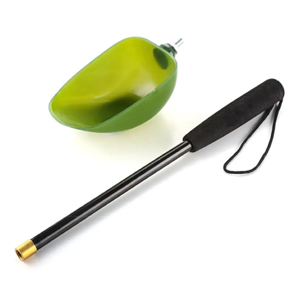 Fishing Bait Throwing Spoons Long Throw Fixed Point Fishing Gear Bait Spoon Fish Bait Casting Scoop Carp Fishing Baits Tools Qme