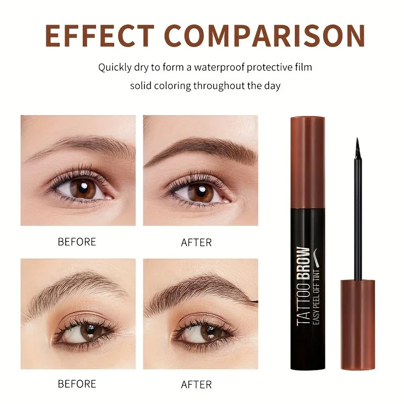 Tear-away Eyebrow Tint Cream Smudge-proof Long-lasting Flawless Qme