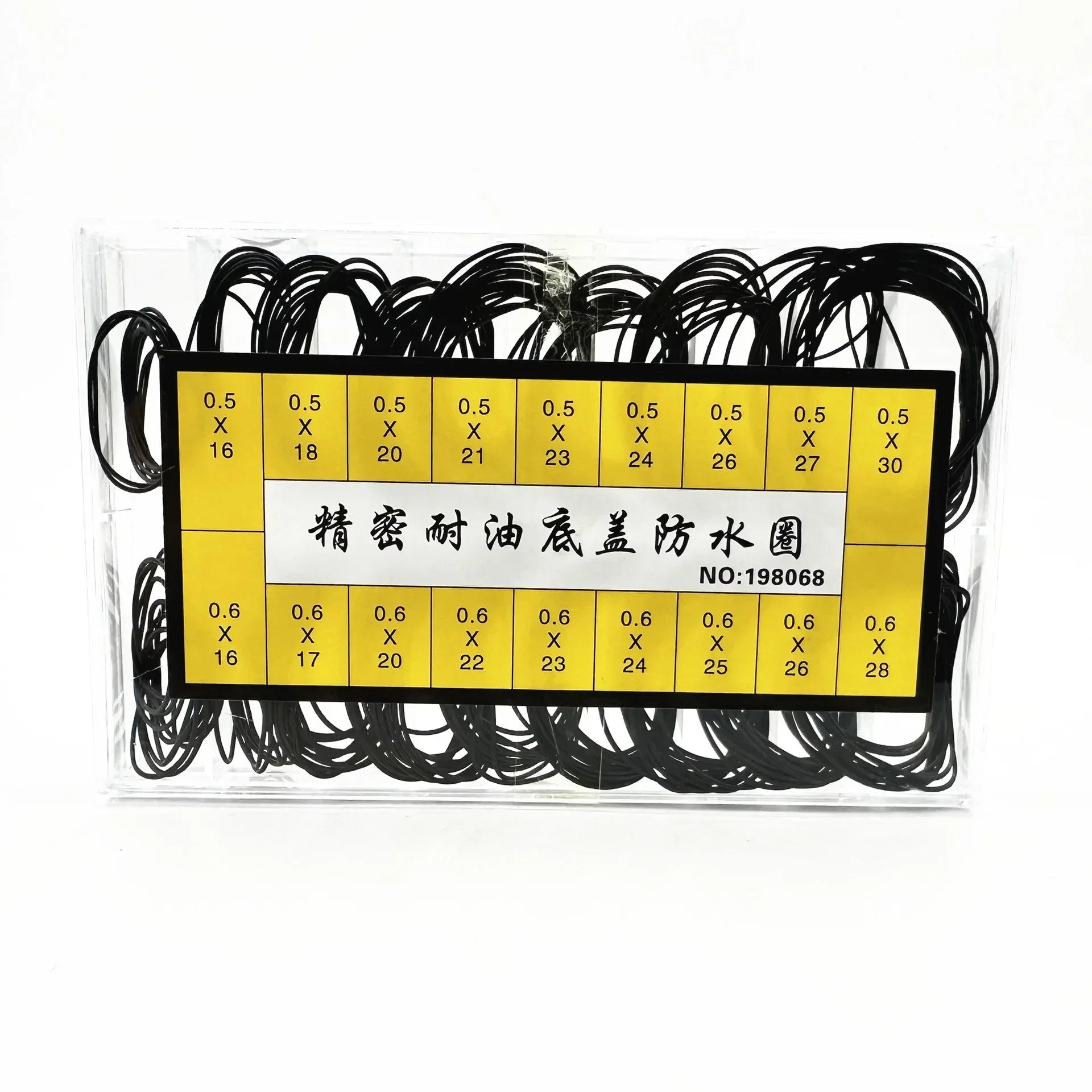 Watch Repair Tools 1box Watch Case Rubber Waterproof O-Ring Oil-resistant Watch Bottom Cover Gasket 0.5/0.6mm O-Ring Seal Gasket Qme B