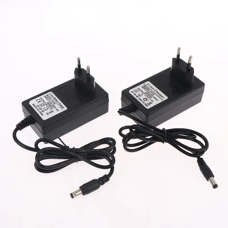 21V Lithium Battery Charger 1A 2A 18V Intelligent Power Adapter EU Qme