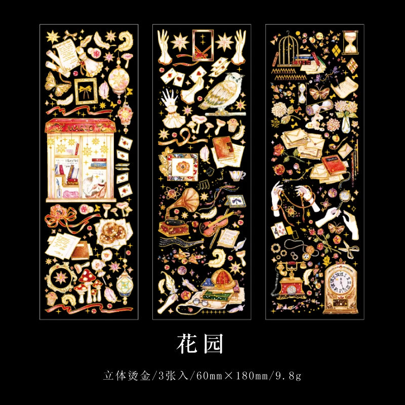 2 Sheets Chinese style Koi Flat Stickers aesthetic Journal notebook junk journal supplies Diy Scrapbooking Stationery Sticker Qme J