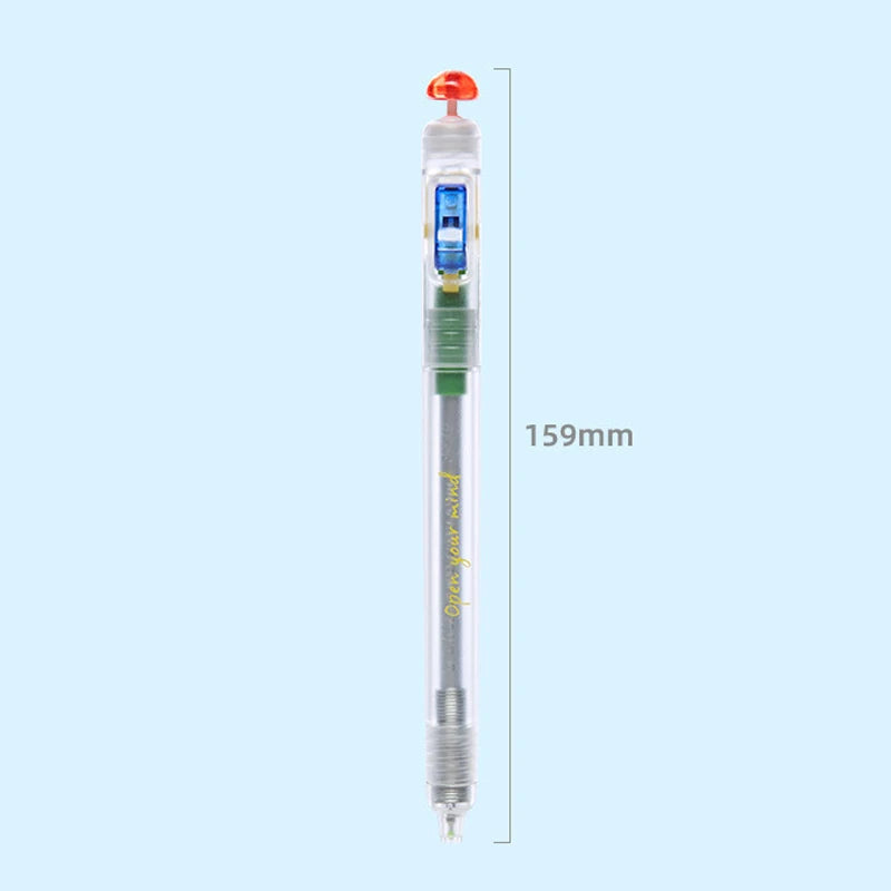 Relax Switch Pen Exam Prep Fidget Clicker Gel Smooth Writing Anti Qme 05