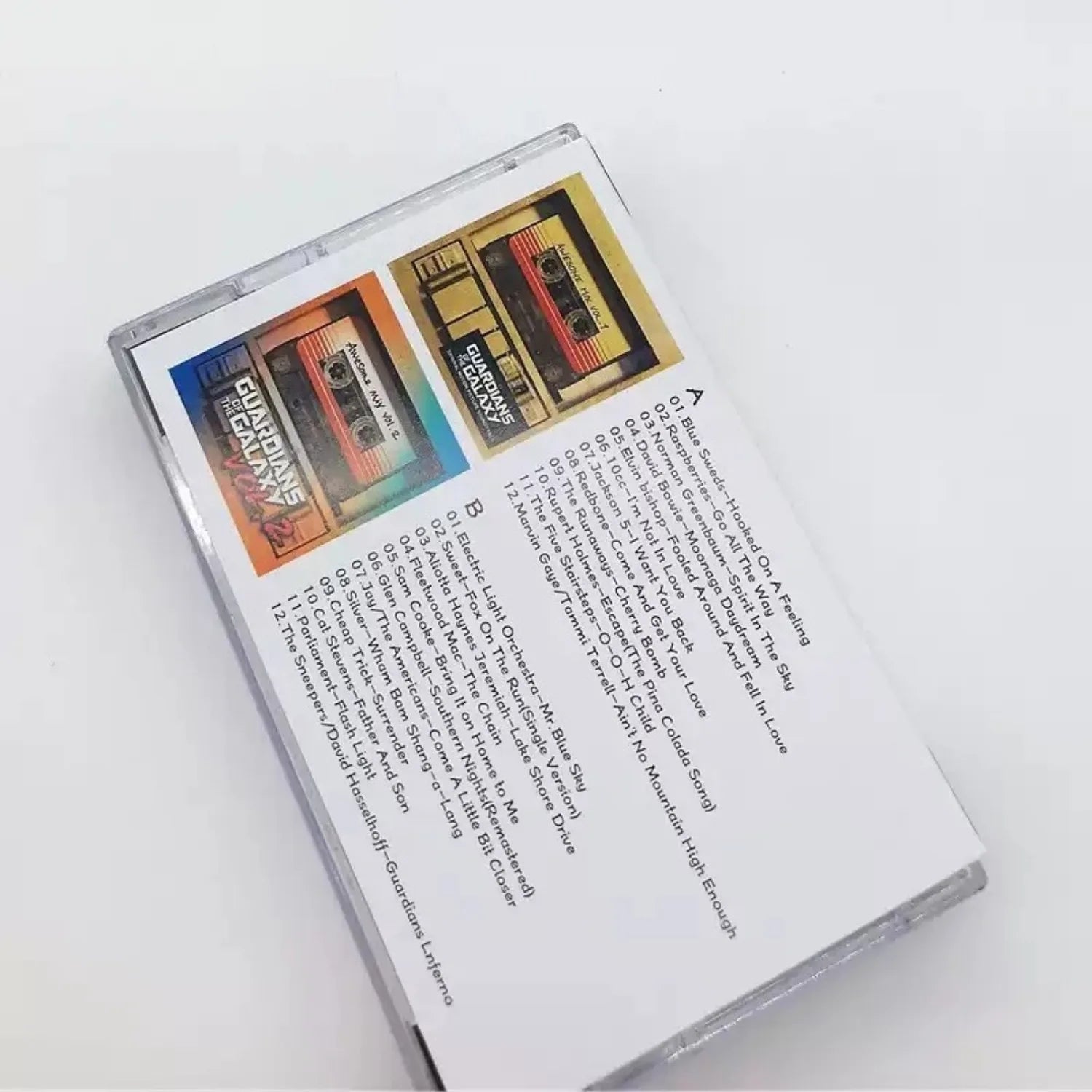 Retro Movie Hits Cassette Tape, Space Adventure Character Cover, High-Fidelity Analog Audio Media for Fans & Home Decor Qme
