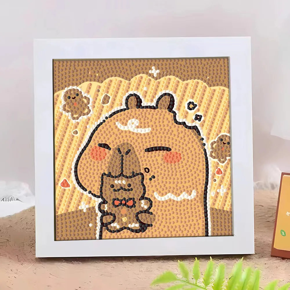 Hello Kitty Kuromi Diamond Painting DIY Craft Frame Cartoon Students