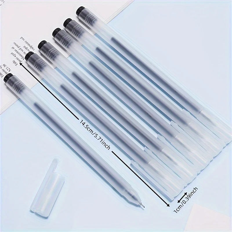 Pencil - Smooth writing, suitable for home, school and office use, office supplies | Fashionable black pen | Smooth writing pen Qme