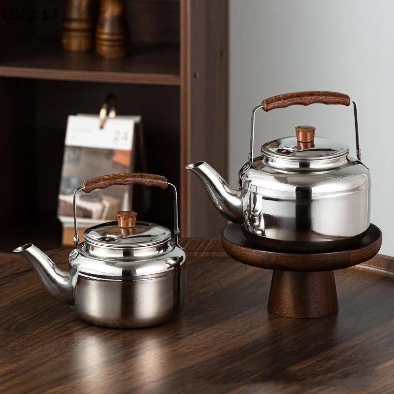 Thickened Stainless Steel Non Magnetic Kettle Home Use Suitable Qme