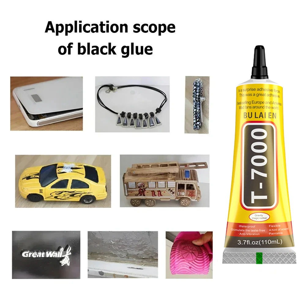 1 Pc 15/50/110ml B-7000 Glue T-8000 Adhesive Epoxy Resin Repair Cell Phone Touch Screen Liquid Glue Jewelry Craft Adhesive Glue Qme
