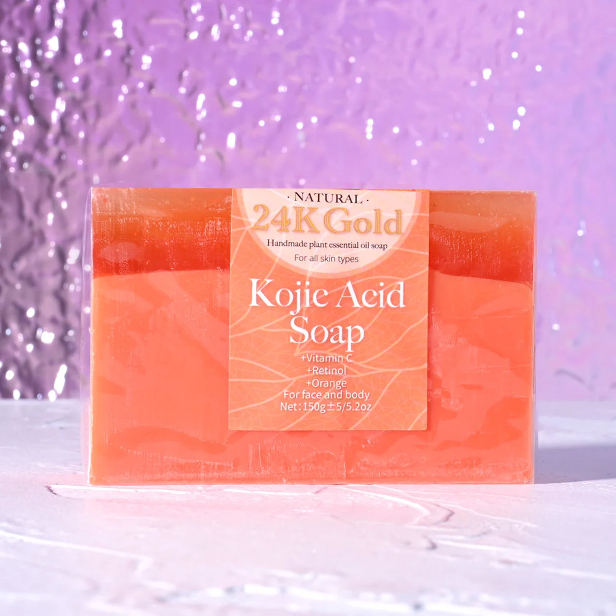 QS Kojic Acid Essential Oil Moisturizing Cleansing Soap Deep Cleaning Qme