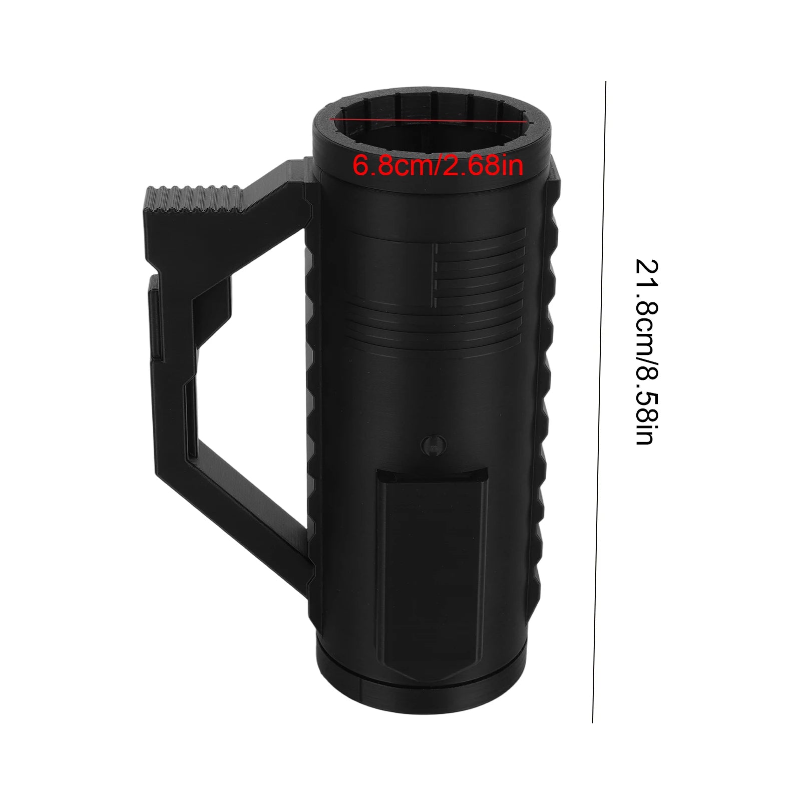 Non-Slip Handle Drink Holder for Soda Beer Water Bottle Dual Tactical Loading Can Rack for Sports Events Parties & Outdoor Use Qme for 12OZ Ounce Can A