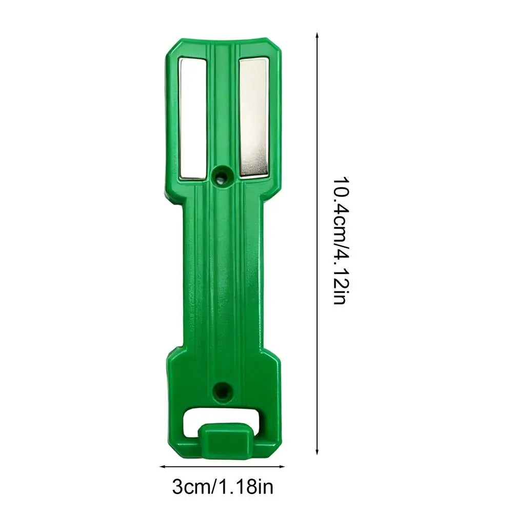 NEW 1PC Magnetic Spray Can Holder Bottle Organizer Wall Mount Spray Paint Rack For Garage Tool Case Workplace Workshop Basement Qme Green