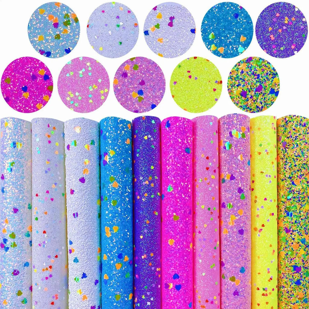 Sequins For Crafts 8 Pieces A4 Glitter Sequins Sheet Beaded Jewelry Decoration For Fabric Scrapbook Crafts Embroidery Costume Qme