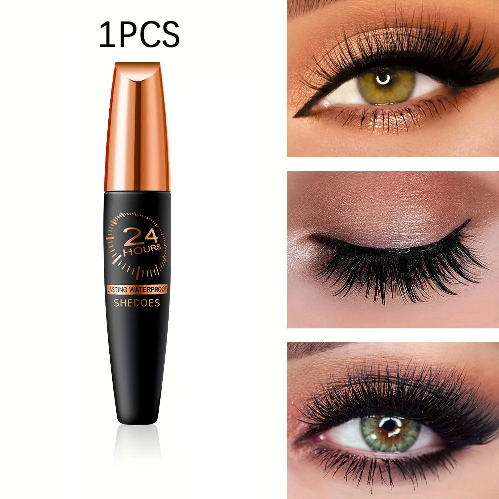 Slim Eye Black Waterproof Not Easy Smudge Creates Natural Eyelashes Qme 1PCS