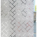 Self Adhesive Window Privacy Film Glass Sticker Decorative Frosted Qme A