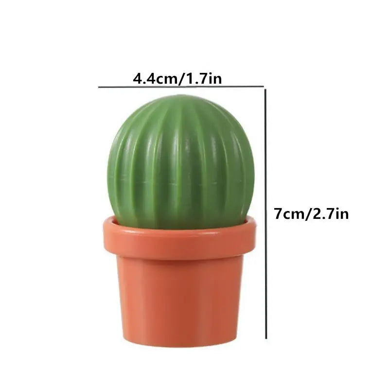 Creativity Cactus-shaped Seasoning Bottle Lid Plastic Salt Jar Qme