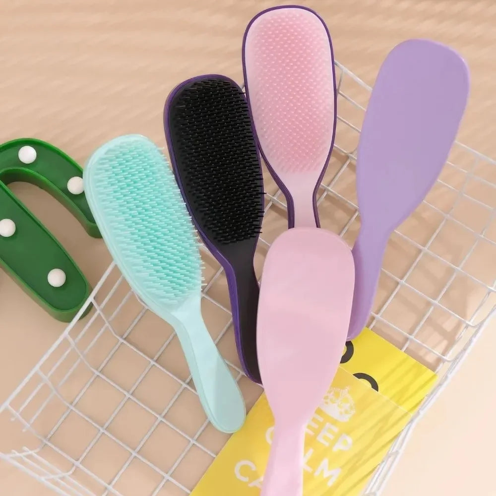 Scalp Massage Comb Anti-static Hair Brushes Not Knotted Tangle Qme
